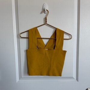 Seek the Label Mustard Yellow Women's Top